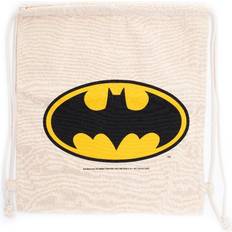 Beige Gymnastikposer Batman DC Comics Logo Draw String Bag