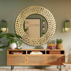 Decore Topaz Cut Mounted Wall Mirror