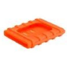 Fantec Eksterne kabinetter Fantec Kabinet HDD beskyttelsescover 2,5" 6,3 cm Orange/Silicon