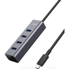 USB Hubs Anker USB C Hub, Aluminum USB C Adapter