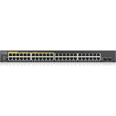 Switches Zyxel GS190048HPV2 48-port GbE Smart Managed PoE Switch