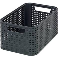 Kunststoff Wäschekörbe Curver Korb Rattan Style S 28.5 x 19.4 x 13 cm