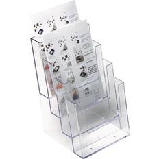 Helit The Helpdesk H2352202 Porte-brochures Transparent DIN A5 Vertical Nombre de Compartiments 4 1 Pc (L x H x P)