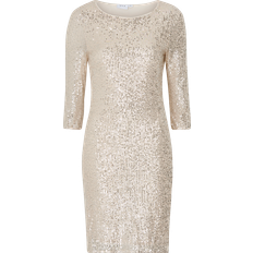 Vila Robe de cocktail Taile Beige, 14083318