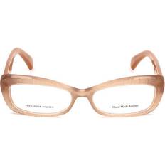 Beige Glasögon Alexander McQueen AMQ-4203-K6Z Beige Brun