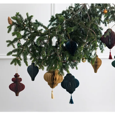 Zink papir PartyDeco Honeycomb ornament Juletræspynt