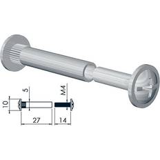 Bårebo FÖRBINDELSESKRUV M4X14 8ST