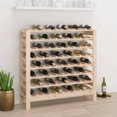 Grøn Vinreoler vidaXL 109,5x30x107,5 fyrretræ Vinreol
