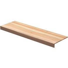 Yksiosaiset tikkaat Lundbergs Porrasaskelma Rustic 1000x294mm yksöisaskelma tammi öljytty