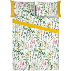 Naturals 720728 Duvet Cover White, Multicolour (200x180cm)