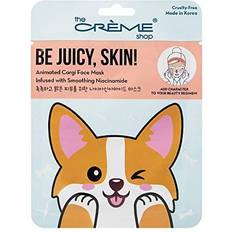 Facial Masks The Crème Shop Be Juicy, Skin! Animated Corgi Face Mask