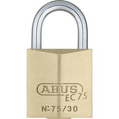 Security ABUS 75/30 Brass Padlock Keyed Different