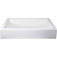 Bathroom Sinks Eden Bath EB-N008WH 22 Shallow Wave Concrete