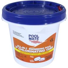 Disinfection Pool Mate 3 in. All-In-1 Chlorine Tabs