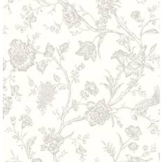 NextWall Jasmine Chinoiserie Harbor Mist (NW43405)