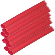 Red Allround Glue Ancor 303606 Adhesive Lined Heat Shrink Tubing (ALT) 1/4 INCH x 6 INCH 10-Pack Red