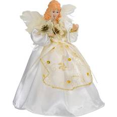 Adler 10-Light 9-Inch Ivory Gold Angel