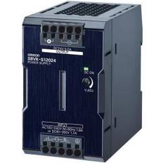 Omron Elartikler Omron Bogtype Strømforsyning, 120 W, 24vdc, 5a, Din-skinne Montage, Push-in Terminal, Coated S8vk-s12024