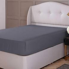Svarta Underlakan Silentnight 180 Thread Count Pure Underlakan Svart