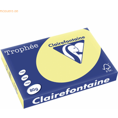 Giallo Carta per fotocopie Clairefontaine Clairefontaine Färgpapper trophée, a3, 80g, citrongult 189..