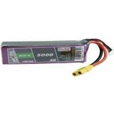 Hacker Modelbyggeri-batteripakke (LiPo) 14.8 V 5000 mAh Celletal: 4 20 C Softcase XT90