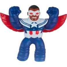 Goo jit zu Heroes of Goo Jit Zu Heroes of Goo Jit Zu Figur 11 cm Älgleksaker Sam Wilson Captain America