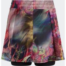 Schwarz Röcke Adidas Melbourne Tennis Skirt 11-12Y