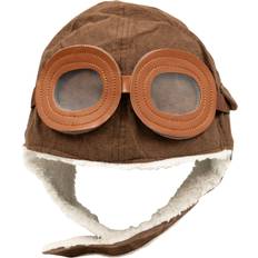 Gadget Master Kid's Pilot Hat - Brown