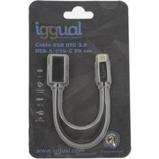 Iggual Iggual USB-C-kabel OTG 3.0 IGG317372