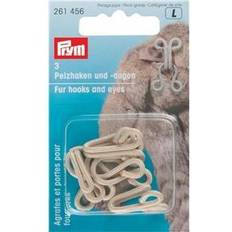 Prym krokar Prym Krokar och Öglor till Pälsar, Beige