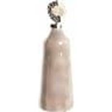 Dkd Home Decor Pink Crystal Aluminium 14 x 14 x 44 cm Vase
