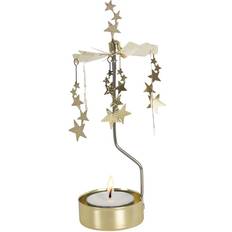 Gold Advent Candle Holders Pluto Produkter Änglaspel Natthimmel Advent Candle Holder