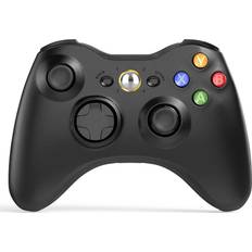 Xbox 360 controller W&O Xbox 360/PC Wireless Controller - Black