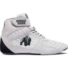 Punainen Kuntoilu- ja Harjoituskengät Gorilla Wear Perry High Tops Pro - White