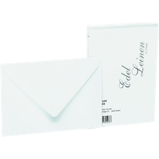 Rössler C6 Lined and Linen Embossed Envelope 20-pack
