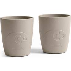 Plast Muggar Sebra Mums Muggar 2-pack