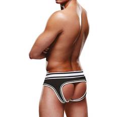 Marrón Ropa interior & Disfraces Prowler Open Brief Black/White