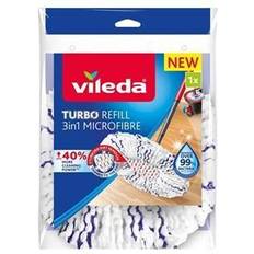 Vileda Tilbehør rengjøringsutstyr Vileda Spin Mop Refill TURBO 3in1