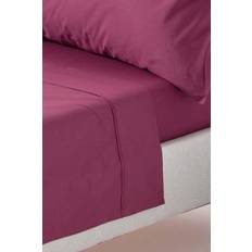 Cotton - Purple Bed Sheets Homescapes Plum Thread Count Bed Sheet Purple