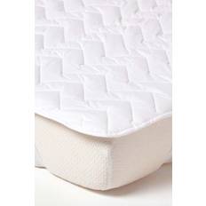 Coton Protège-matelas Homescapes Cotton Deep Quilted Super King Protège-matelas