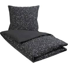 Borg Living Sengetøj 200x220 Zodiac black Stjernebillede dynebetræk Sort