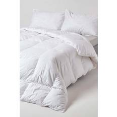 Baumwolle Daunendecken Homescapes Duck Feather Down 13.5 Tog Single Daunendecke