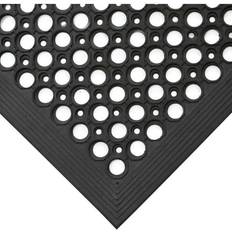 Polyester Carpets & Rugs Anti-fatigue Rampmat with open drainage Black