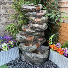 Tranquility Electric, Mains Water Feature 8 Tier Water Feature