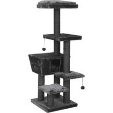Europet Bernina Cat Scratching Tree North Dakota 48x48x141 Grey Ebi