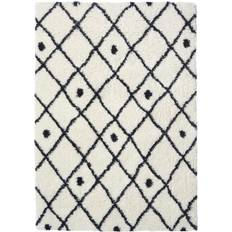 Very Snug Diamonds Rug White
