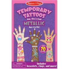 Temporary tattoos Melissa & Doug Temporary Tattoos Metallic