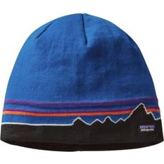 Patagonia Svarta Mössor Patagonia Classic Fitz Roy Beanie Hat - Andes Blue