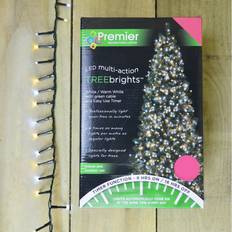 Indoor Lighting Christmas Tree Lights Premier TreeBrights Beige/Green Christmas Tree Light 1000 Lamps