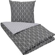 210.0 cm Sengesæt Børneværelse Borg Living Sengetøj 150x210 Harlequin grå Dynebetræk 2 design 150x210cm
